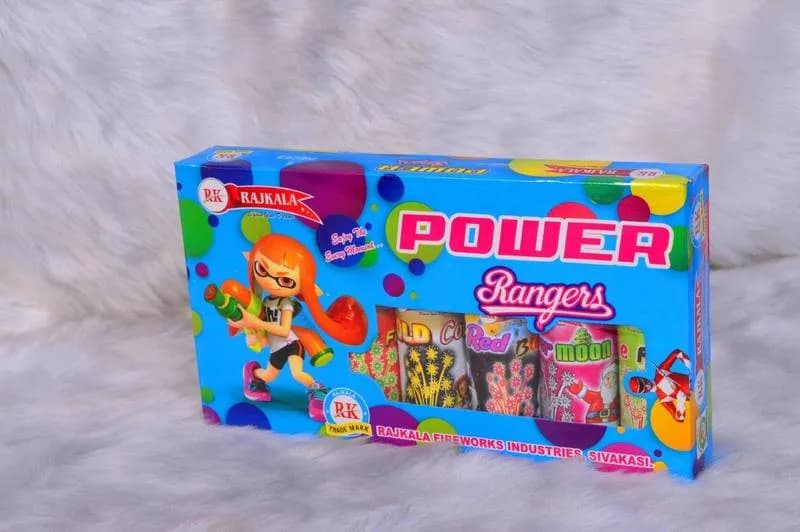 Power rangers 5 colours (5 pcs)