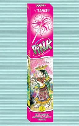 10cm pink sparklers