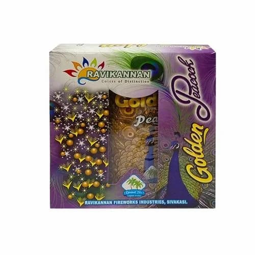 Golden peacock